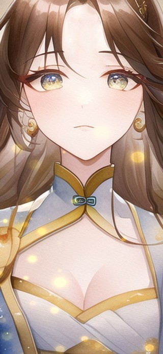 古风莲花美女