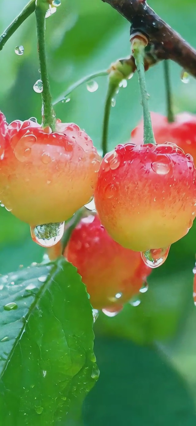 下雨天樱桃
