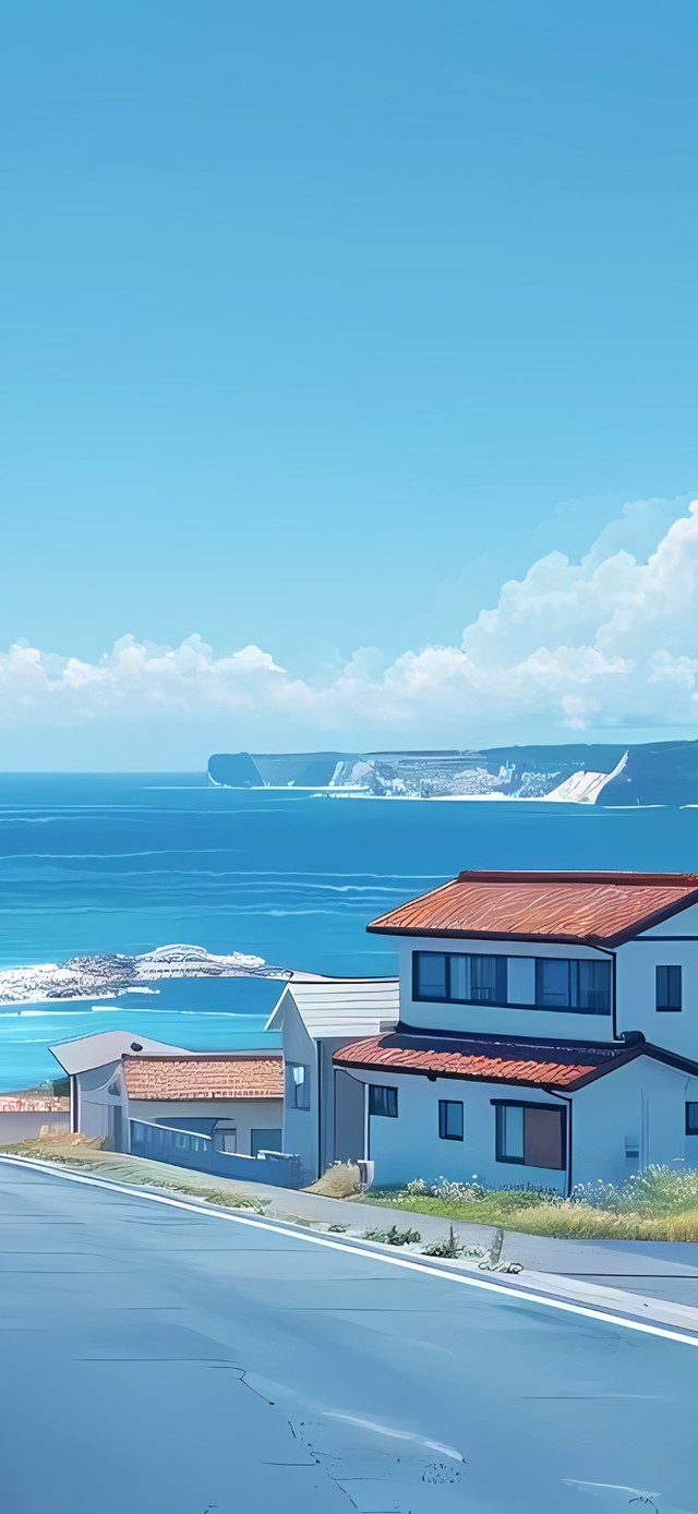 惬意海边小镇