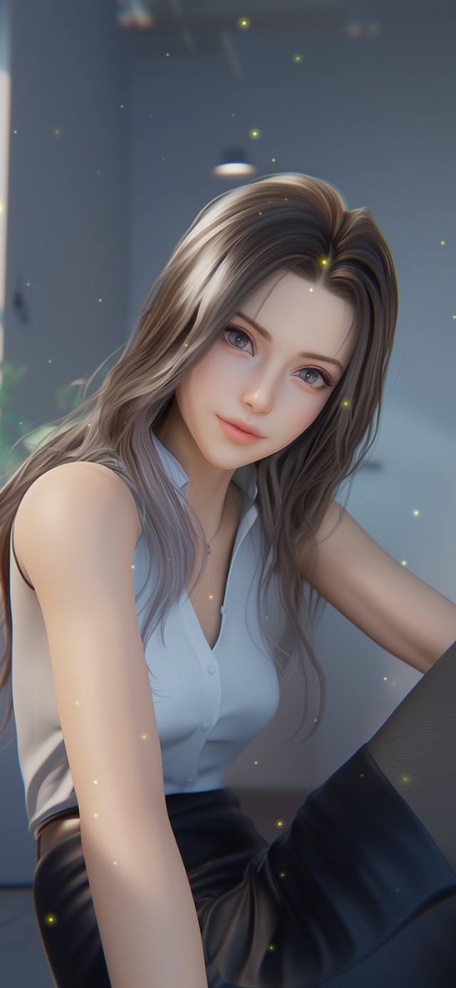 如新雪般洁白无瑕，光滑宛如凝脂