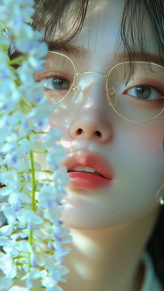 小清新治愈美女壁纸