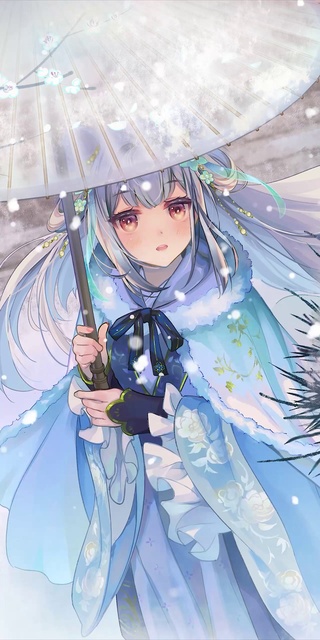 唐九夏（《檐下雪》）画师：星律动Nebula Beat