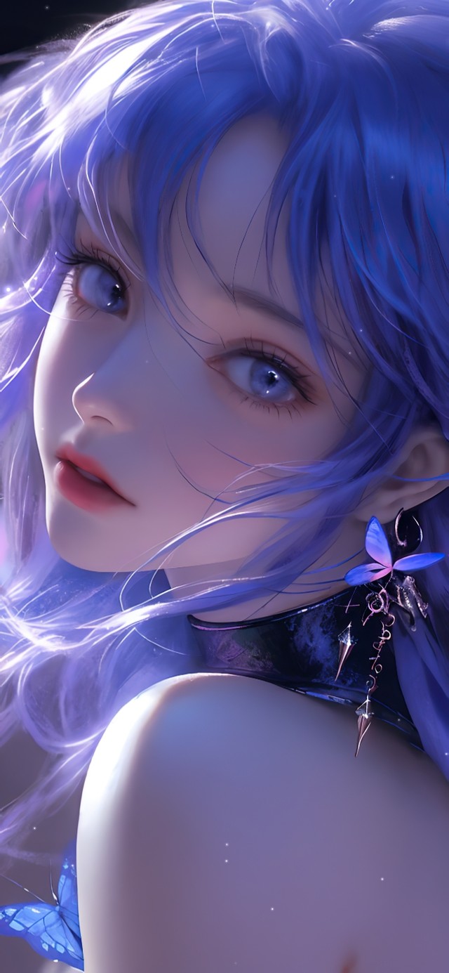 唯美晓梦蝴蝶女