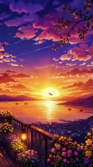 夕阳露台