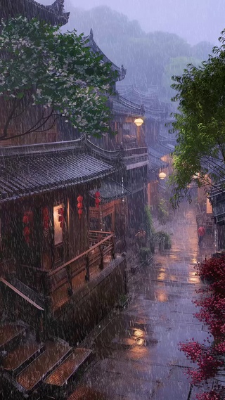 江南烟雨