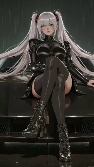 双马尾御姐