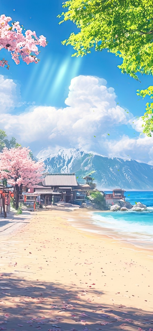 海边的夏日风景