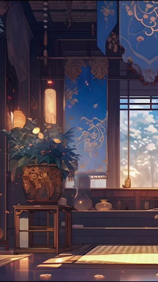 4K 古风居室