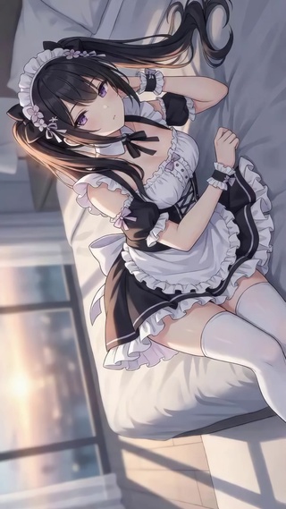 女仆少女