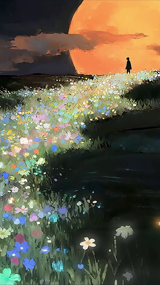 油画-繁花之路