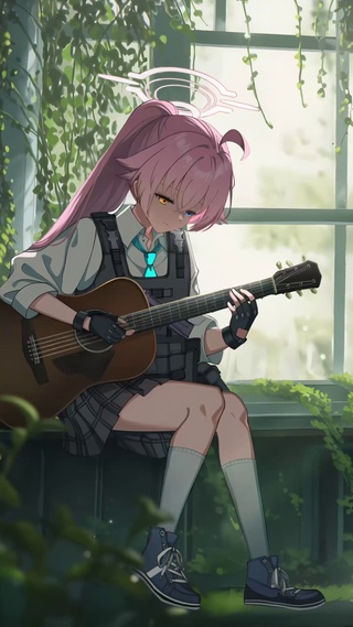蔚蓝档案：小鸟游星野 窗畔弦歌