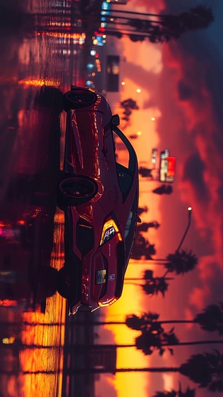 街道的汽车