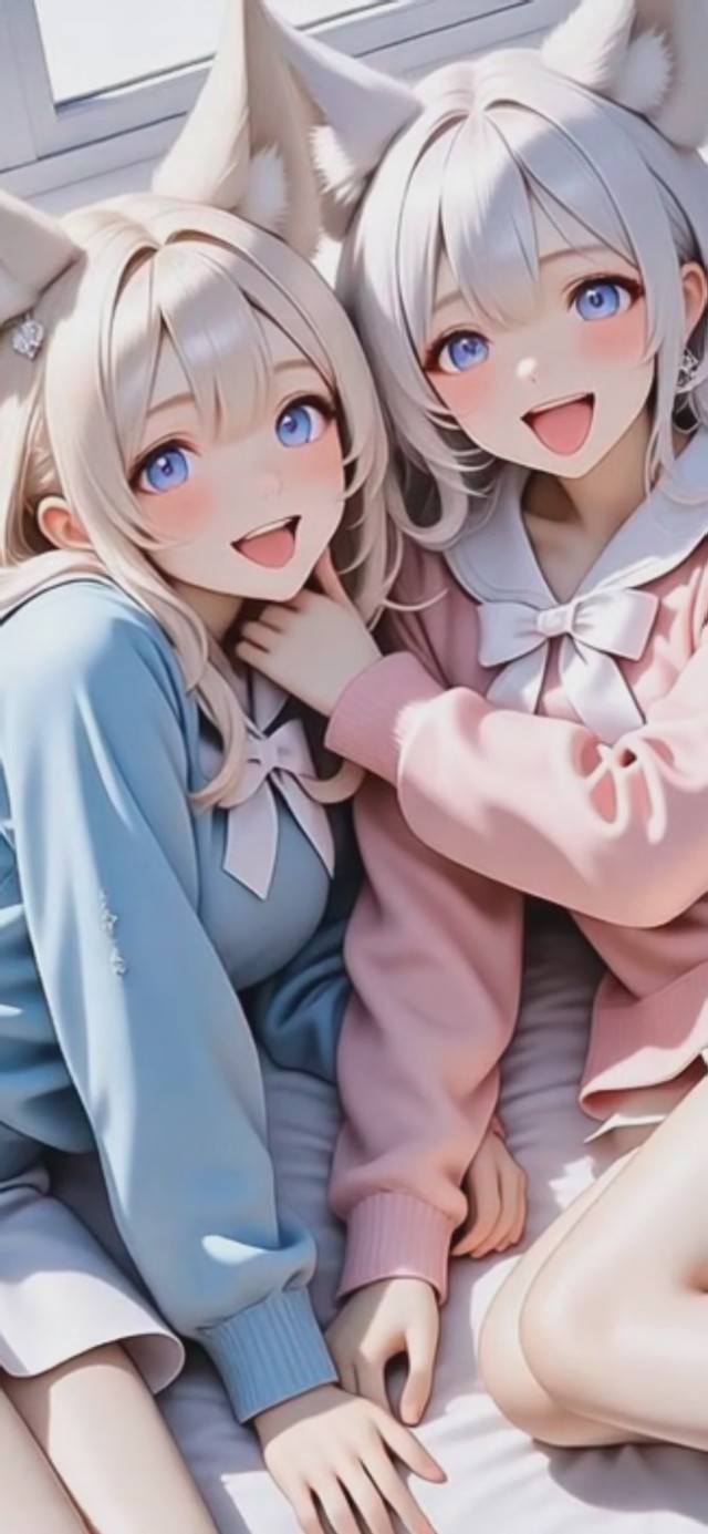 双生萌系猫少女