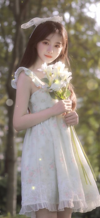甜美可爱少女