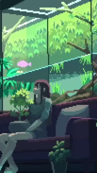 像数风休闲的女孩