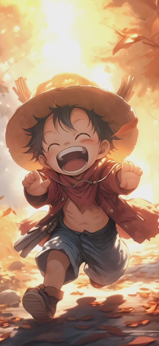 海贼王·Q版路飞壁纸