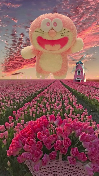 和多啦畅游花海