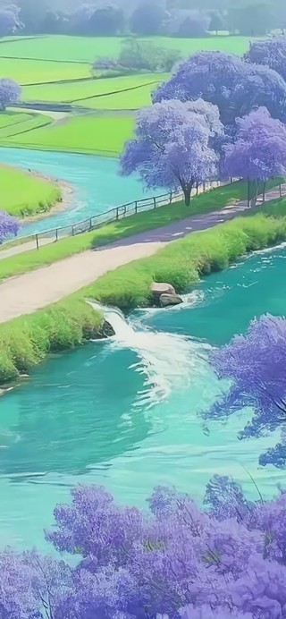 夏日田园