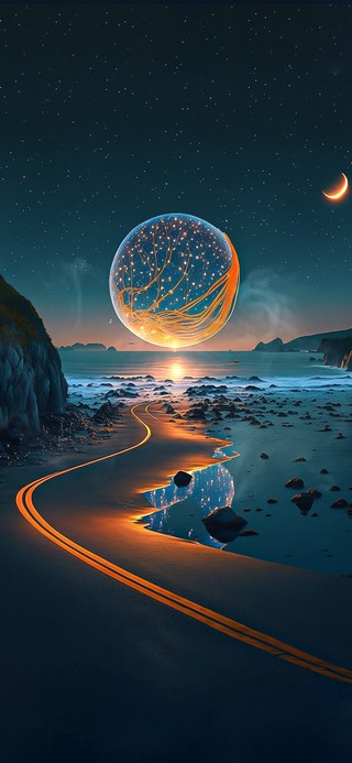 月路风景