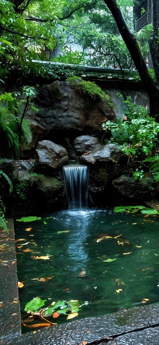 静谧古朴的庭院