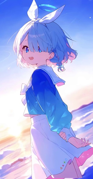 阿洛娜海边落日手机版