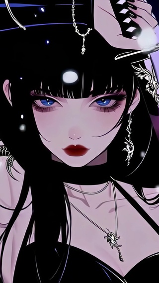 一场冷艳持剑少女