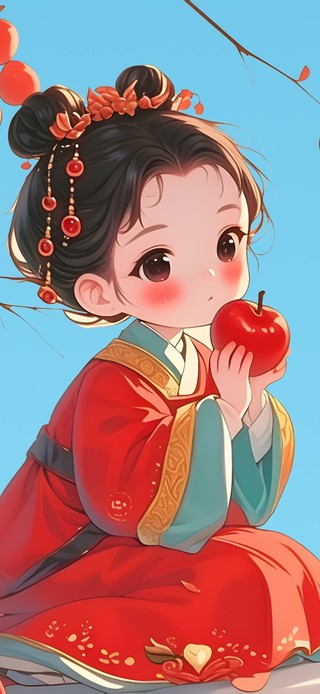 古风树下猫咪