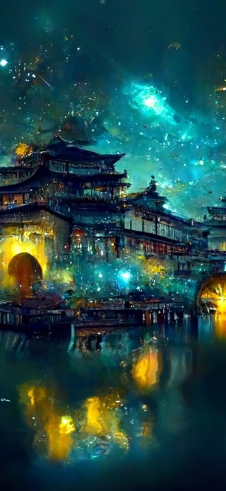 城堡星空
