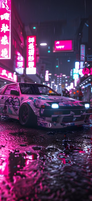 高清 赛博AE86