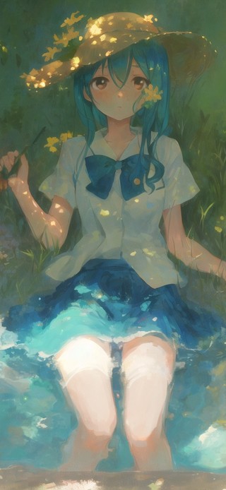 夏日乘凉