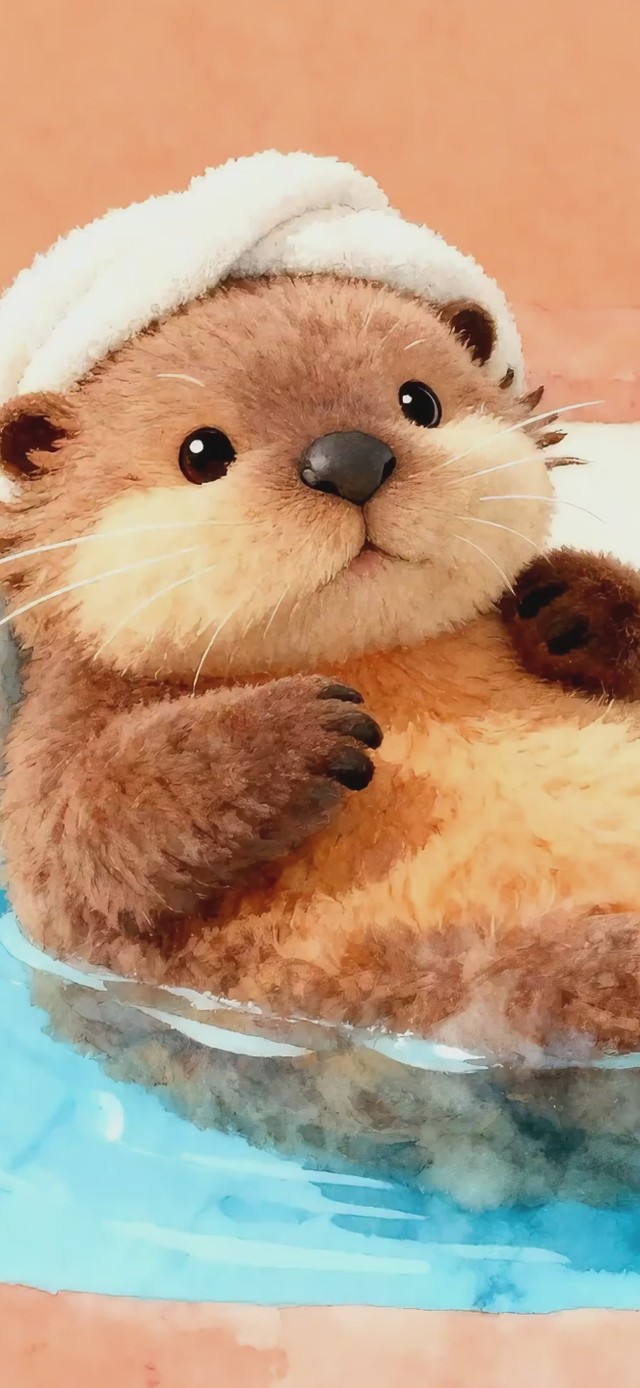 泡澡小水懒
