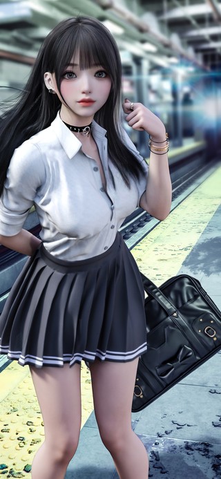 4K清纯JK制服学妹