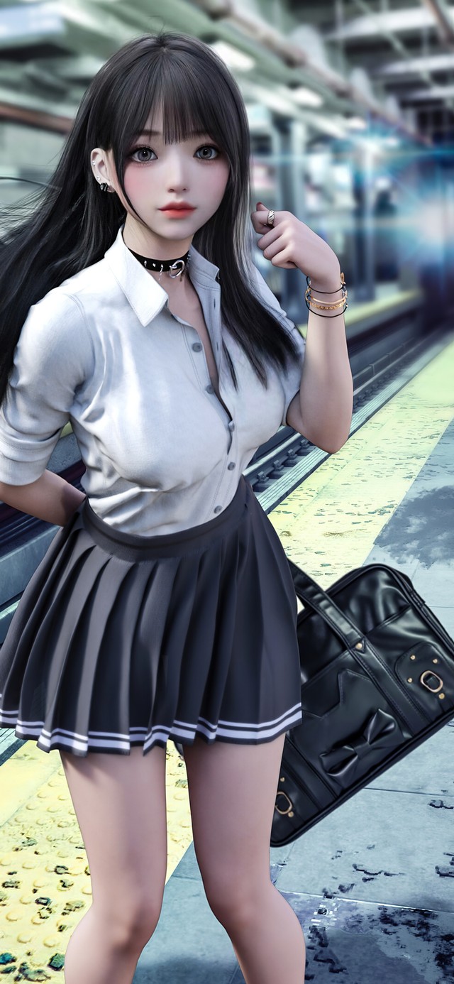 4K清纯JK制服学妹