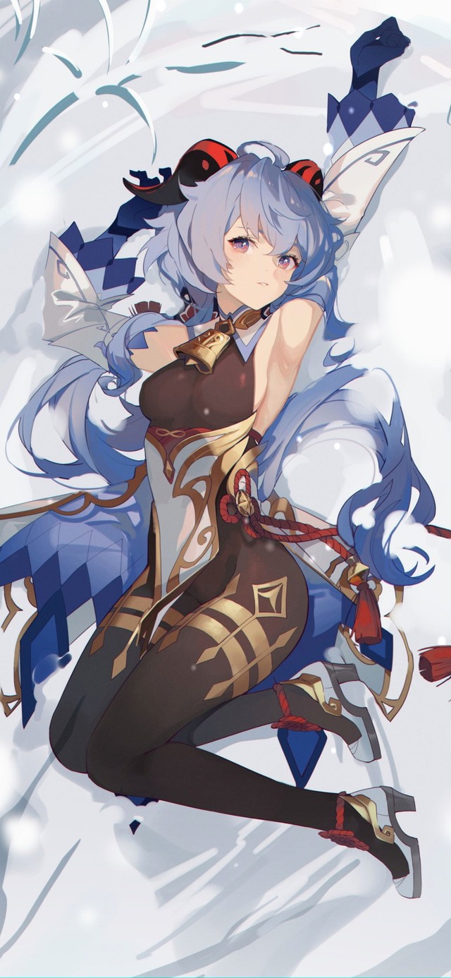 4K唯美雪中甘雨