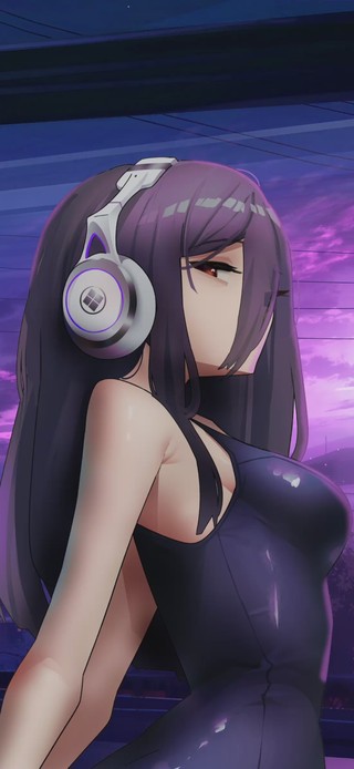Purple sunset