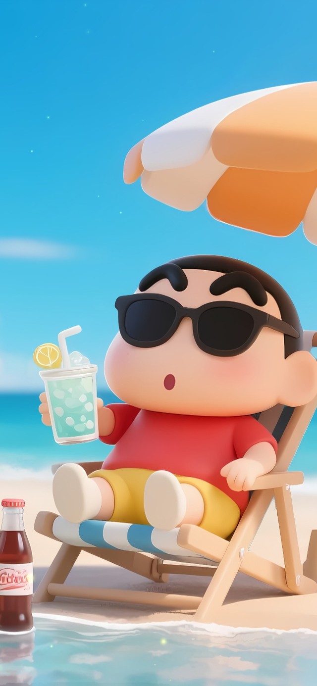 清凉解暑海滩小新