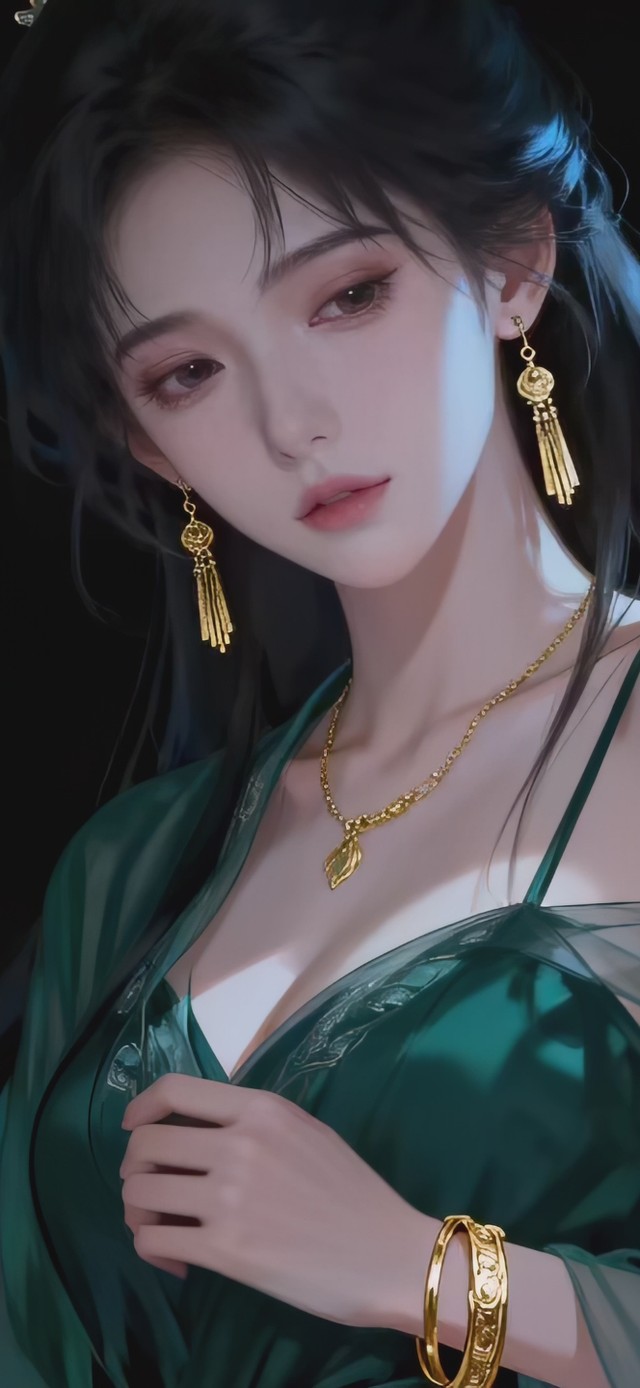 古风轻纱吊带女神