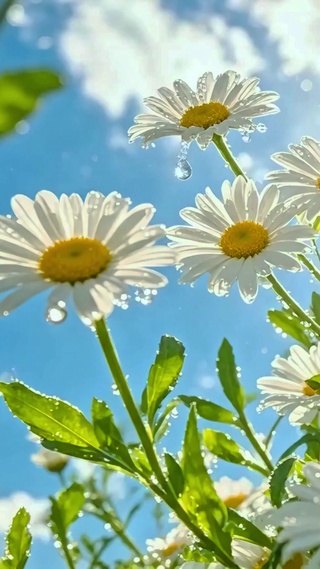 治愈阳光雏菊4K