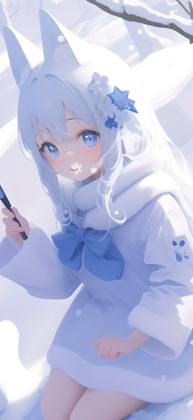 一起来玩雪啊