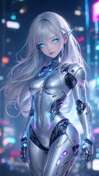 二次元机甲女孩