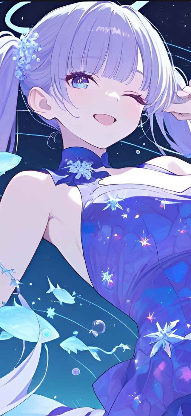 水中少女-调月莉音