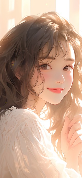 治愈阳光女孩