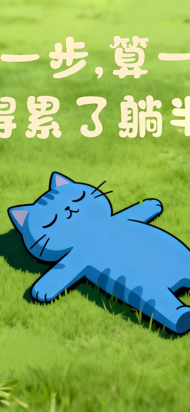 卷不动了就躺一下~起来再战！