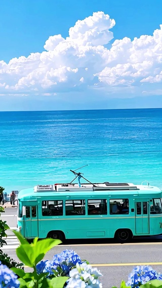 浪漫的海边