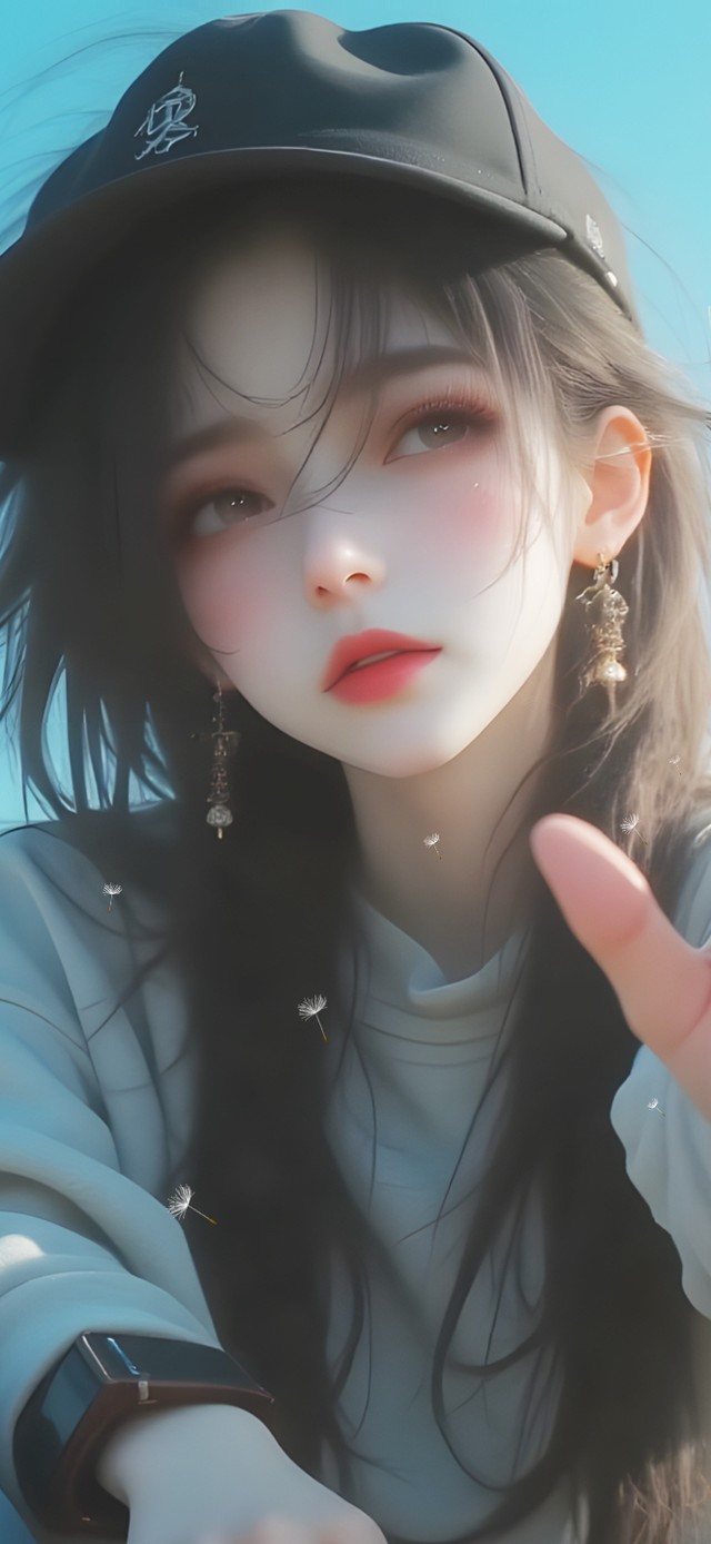 阳光可爱女孩