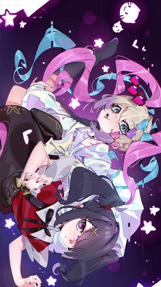 两个小女孩