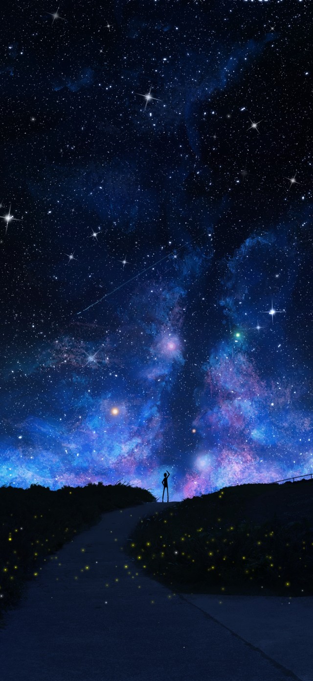 唯美星空桌面