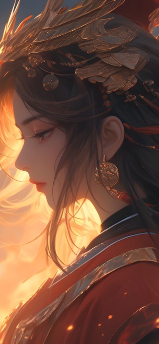 4k古装红衣女神