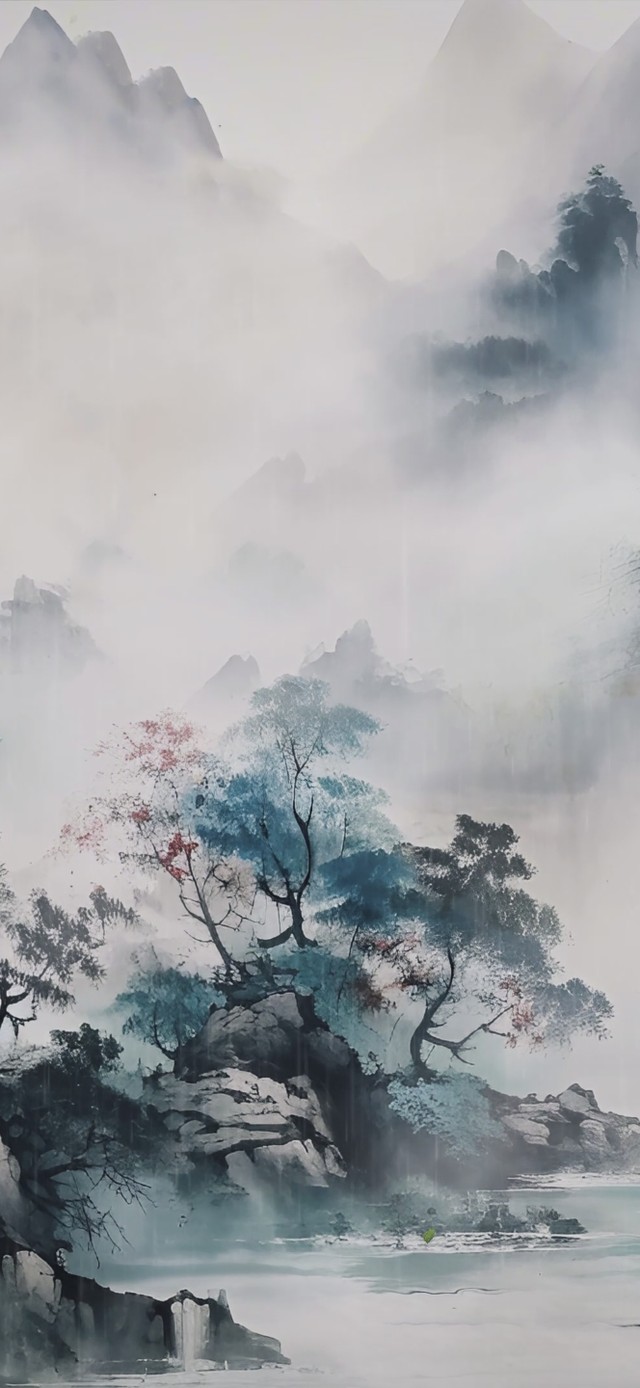 古风山水画
