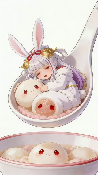 Q版公孙离冬至汤圆